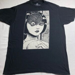 Ripple Junction Mens Hot Topic Uzumaki Graphic T Tee Shirt Size Large